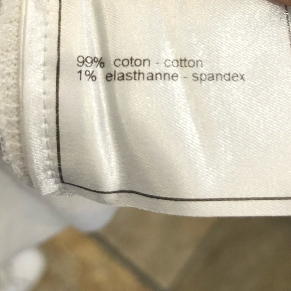 2003 Chanel White Short Sleeve Knit Top - Picture 5 of 6